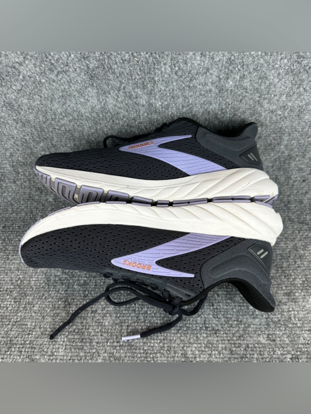 Brooks Anthem 6 Women's Running Shoes Ebony Lavender Copper Sneakers Size 8.5 - Picture 12 of 16